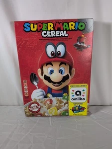 Kellogg's Super Mario Cereal Limited Edition with Amiibo Nintendo (Food expired) - Picture 1 of 6