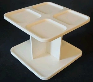 Tupperware Modular Mates Spice Shaker Storage Carousel Organizer White - Picture 1 of 11
