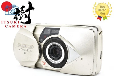 🎦【EXC+5】Olympus μ mju II 115 VF Point & Shoot 35mm Film Camera From JAPAN - Image 1 of 4