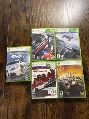 Lote Videojuegos Need for Speed Xbox 360 Rivals Undercover Most Wanted Shift Foto 1 de 4