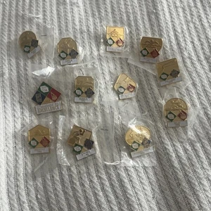 complete set of 12 VINTAGE OLYMPIC PINS   1992  FUJI   NEW - Picture 1 of 13