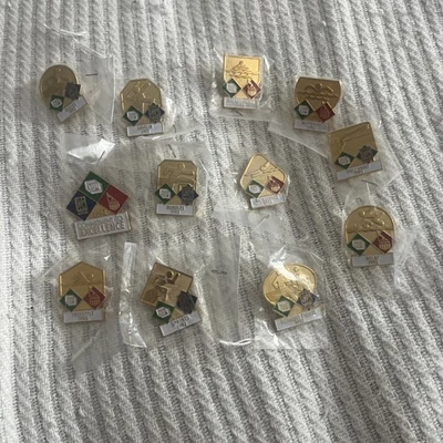 complete set of 12 VINTAGE OLYMPIC PINS   1992  FUJI   NEW - Image 1 of 4