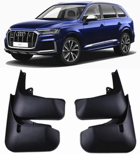 Genuine Full Set Splash Guards Mud Flaps For 2020-2025 Audi Q7 S-Line / SQ7 - Picture 1 of 8