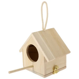  Nido de simulación para decoración de casa de pájaros nidos de colibríes para colgar al aire libre - Imagen 1 de 12