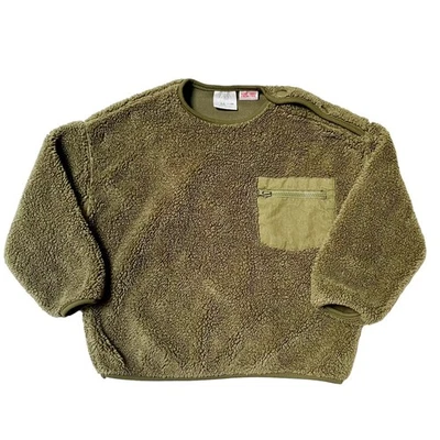 Флисовый пуловер Zara Sherpa размер 2/3   - Изображение 1 из 4