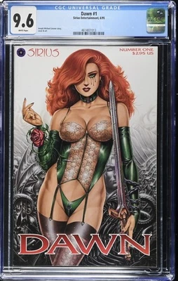 Dawn #1 CGC 9.6 NM + 1995 Sirius, новый чехол без резерва! - Изображение 1 из 2