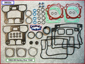 Kit de juntas de gama superior, cabezal de cuentas, balancín SLS, 92-99 Harley Evo 1340 ref.17040-92 - Imagen 1 de 1