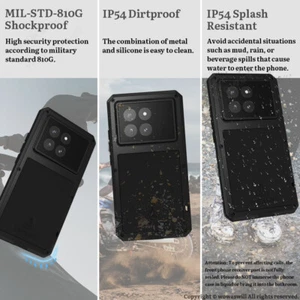 LOVE MEI Shockproof Powerful Aluminum Case Cover for Xiaomi - Picture 1 of 18