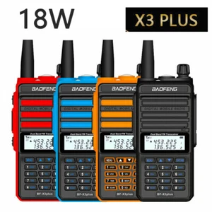 Walkie Talkies BF-X3 PLUS Transceptor de mano recargable de radio bidireccional - Imagen 1 de 13