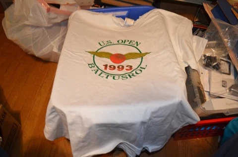 1993 US Open Collection BALTUSROL Men's Golf T-shirt ONEIDA Size XL (46-48)  NEW Cover