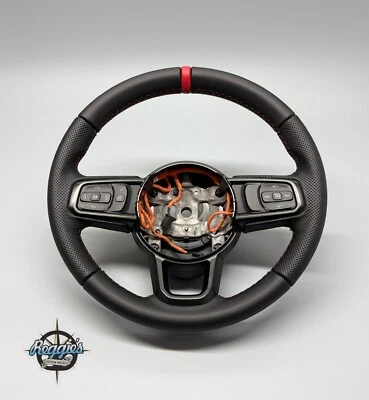 Jeep Wrangler JL 2017–2025 Lenkrad neu bezogen! Sahara Rubicon Sport - Bild 1 von 4