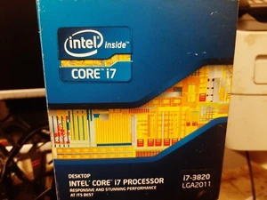 Intel Core i7-3820 CPU BOX ONLY / REPEAT BOX ONLY NO CPU INCLUDED - Picture 1 of 3
