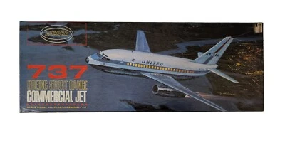 NIB Aurora 1966 Boeing 737 Short Range Commercial Jet Scale 1:72 359-198 Sealed - Image 1 of 4