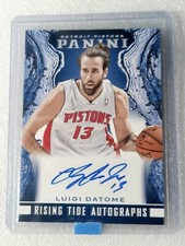 2013-14 PANINI RISING TIDE AUTOGRAPHS #48 LUIGI DATOME
