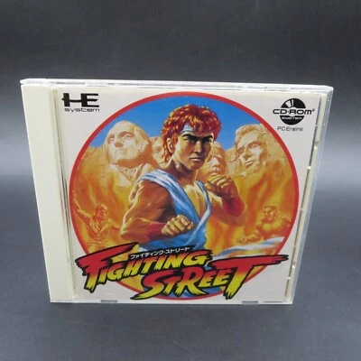 Fighting Street PC Engine CD Rom with Manual and Insert Japanese Version - Image 1 of 4