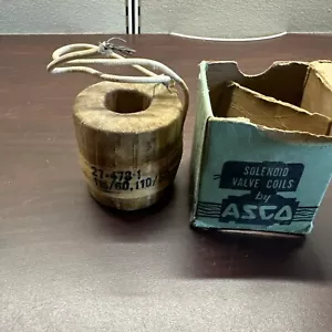 ASCO SOLENOID COIL 27-478-1. 115/60,110/50 - Picture 1 of 3