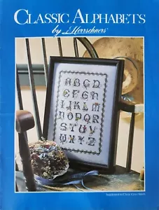 Classic Alphabets Cross Stitch Patterns By Herchners a3 - Picture 1 of 3