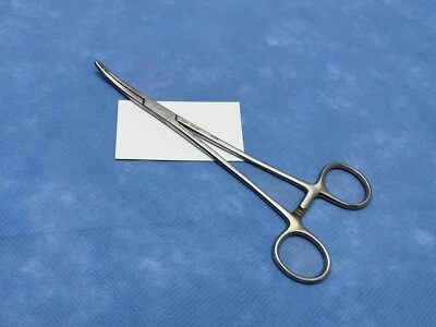 Pinzas de histerectomía Jarit 505-300 Heaney, curvas, 8,25", Alemania Foto 1 de 3