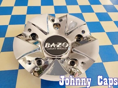 Ruedas BAZO # C513501CAP-B501. Tapa central cromada rueda personalizada [72] (CANTIDAD. 1) Foto 1 de 4
