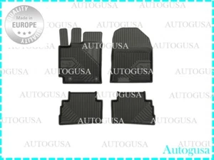 NUEVO JUEGO ALFOMBRILLAS LHD GOMA NEGRAS FORROS COCHE TODO CLIMA PARA KONA 2017-2023 - Imagen 1 de 4