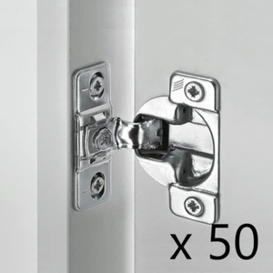 50x Optimat Concealed hinge for front frame, opening angle 110 deg (9072548) - Picture 1 of 4