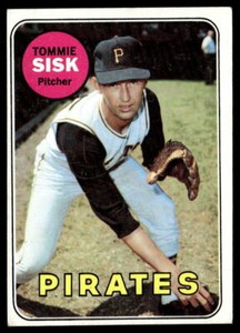 1969 Topps #152 Tommie Sisk  VG-EX-B112R1