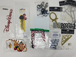 Huge Disney Die Cut Shape Paper Lot Frames Titles Shapes Mickey Scrapbook - Picture 1 of 4