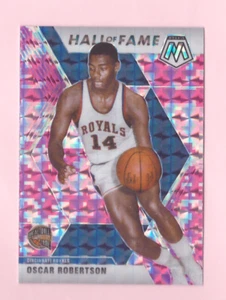 2019/20 Panini Mosaic OSCAR ROBERTSON Pink Camo Mosaic Prizm Refractor Mint HOF - Picture 1 of 1