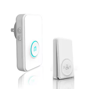 Self-powered Waterproof Wireless Doorbell Transmitter+ Receiver Door Bell - Picture 1 of 8