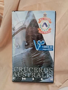 CRUCEROS AUSTRALIS documentary Spanish VHS luxury cruiser ship Chile SRQ - Imagen 1 de 2