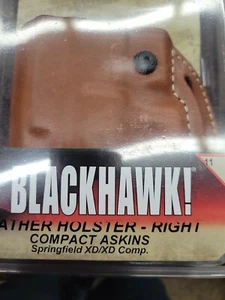 Blackhawk Leather Holster Rh Springfield Xd/Xd Comp - Picture 1 of 3