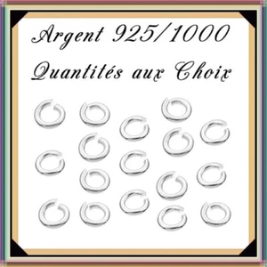 Anneaux ouverts 4,1mm fil 0,9mm, en Argent Massif 925/1000. Réf: JR9023 - Bild 1 von 1