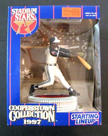 New* HANK AARON Atlanta Braves Starting Lineup Stadium Stars Figure FREE SHIP Cover