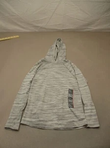 NWT All In Motion Size XS (4/5) Kids Unisex Gray Breathable Athletic Hoodie 231 - Picture 1 of 7