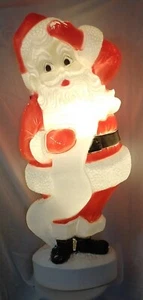Vintage Union Products 44" Santa Claus Blow Mold With Light Christmas Yard Decor - Picture 1 of 12