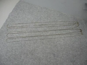 4 Sterling Silber Box Kette gestempelt 925 Halsketten 23,5 g 26" - Bild 1 von 5