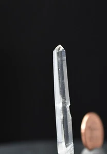 QUARTZ CRYSTAl WATER CLEAR COLOMBIAN LEMURIAN LIGHT BLADES OF LIGHT CRYSTAL - Picture 1 of 8