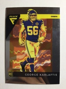 Tarjeta de fútbol americano 2022 Panini-Chronicles Flux #FX-17 George Karlaftis casi nueva/como nueva NFL - Imagen 1 de 1