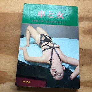 Japanese BONDAGE PHOTOGRAPHY Color B&W Drawings Kinbaku S&M Car Sex Erotica RARE - Imagen 1 de 15