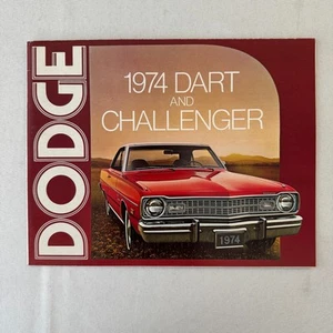 1974 Dodge Dart and Dodge Challenger Car Sales Brochure Catalog Advertising - Picture 1 of 6