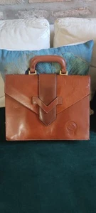 Borsa Vintage Vera Pelle, Da Insegnante, Porta documenti - Foto 1 di 24