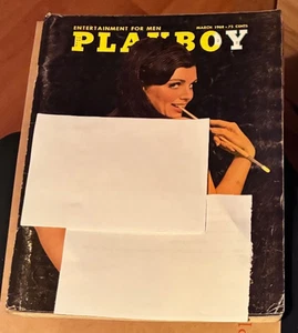 PLAYBOY MAGAZINE MARCH 1968 ORIGINAL COPY NOT REISSUE - Picture 1 of 1