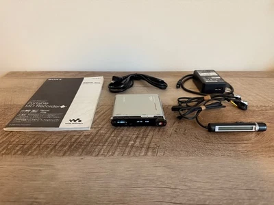 RARE - SONY MZ-RH1 Hi-MD MiniDisc Recorder – NEW OLED SCREENS - works perfect! - Image 1 of 4