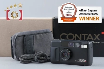 CONTAX T2 Limited Black 35mm Point & Shoot Film Camera w/ Box [Very Good] - Image 1 of 4