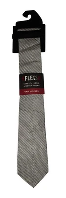 Новый Van Heusen FLEX 3 серый галстук см. Описание  - Изображение 1 из 3
