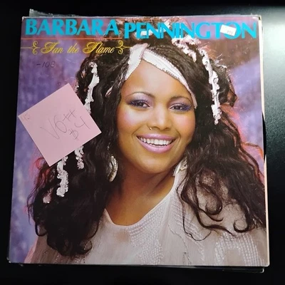 BARBARA PENNINGTON - FAN THE FLAME 12" VG++ FEMALE ELECTRO DISCO BOOGIE FUNK! UK - Image 1 of 2