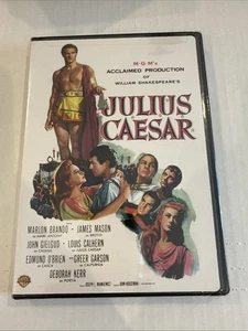 Julius Caesar: Marlon Brando & James Mason (DVD, 1953) Shakespeare TCM Classics - Foto 1 di 4