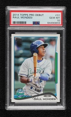 2014 Topps Pro Debut Adalberto Mondesi Raul Mondesi #31 PSA 10 GEM MT - Image 1 of 2