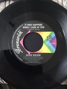 Jackie Wilson - It Only Happens When I Look At You / I Get The Sweetest Feeling - Picture 1 of 2