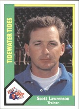 1990 Tidewater Tides CMC #30 Scott Lawrenson TR